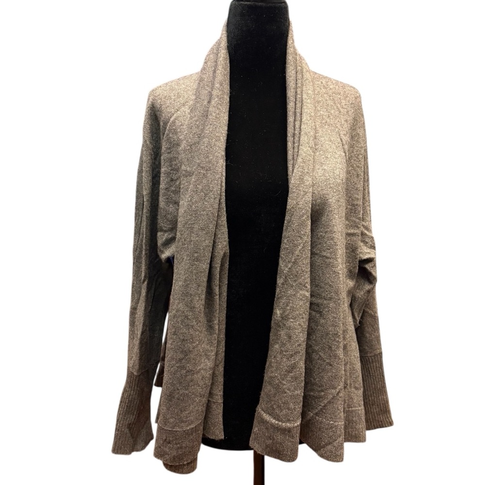 Alice + Olivia cardigan cashmere blend grey size medium
